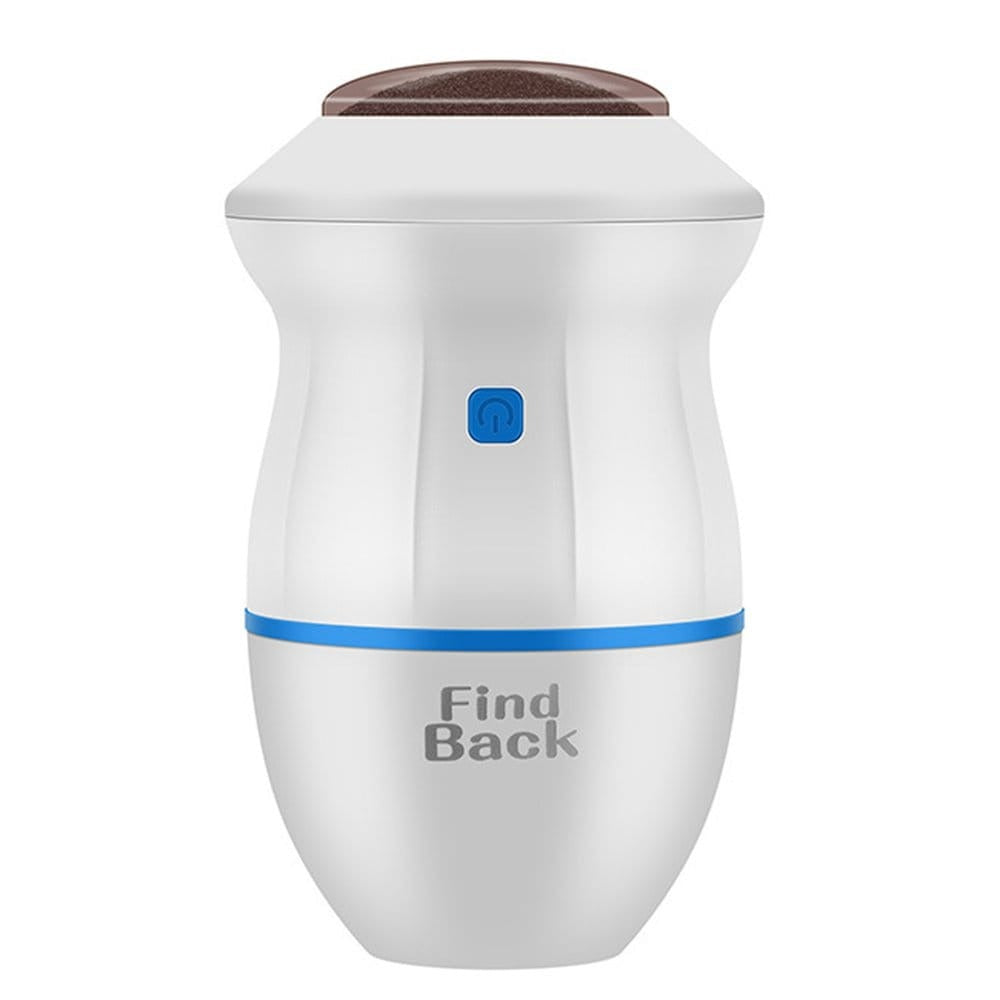 Electric Back Callus Remover with Built-In Vacuum – Rechargeable Foot Grinder for Dead Skin