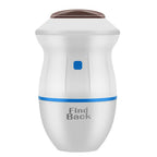 Electric Back Callus Remover with Built-In Vacuum – Rechargeable Foot Grinder for Dead Skin